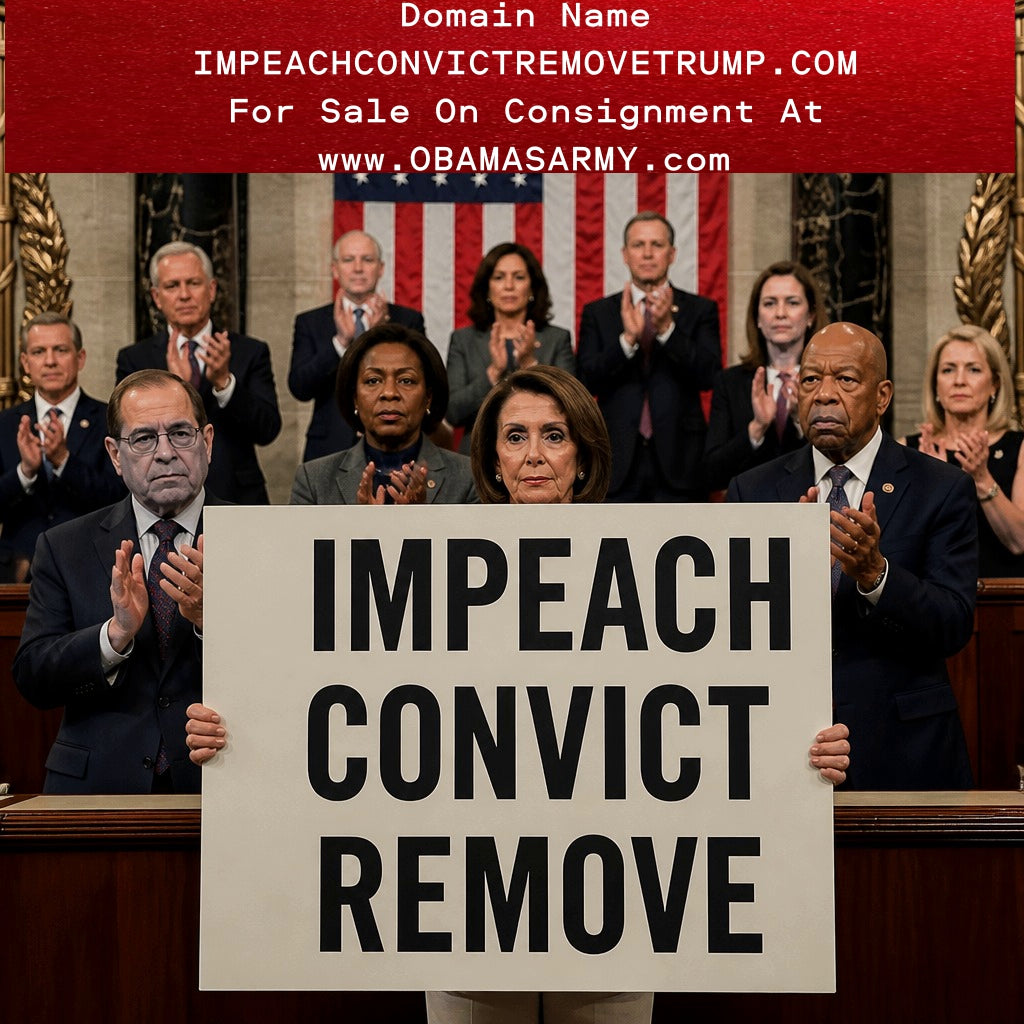 Domain Name ImpeachConvictRemoveTrump.com Price $3,750 Or Best Offer